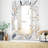 Glass Frame Wall Mirror-40086012