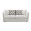 Yolanda Beige Chenille Loveseat W/4 Pillows