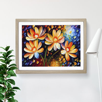 Mixed Flowers - Framed Print
