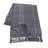 Blue Transitional Checkered Hand-Woven Cotton Blend Throw Blanket