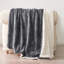 Couverture réversible en fausse fourrure et sherpa Cozy-124556807-124556817