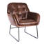 Faux Leather Armchair