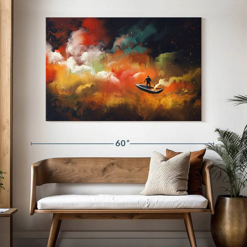 Kelan Boat Dreamscape, 34" H x 51" W