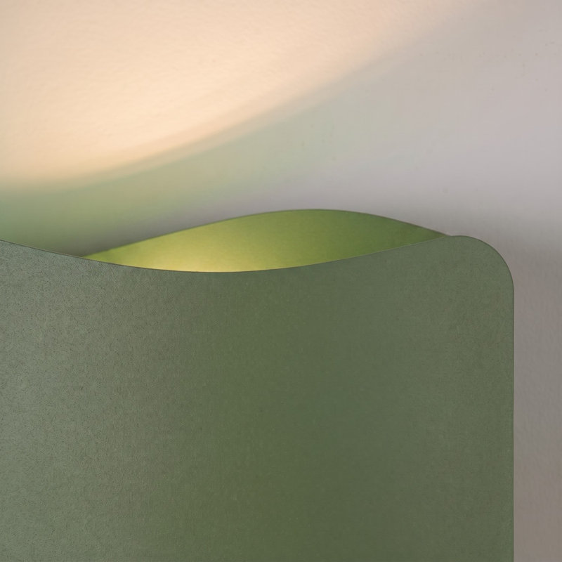 Wall lamp TILA 30 white, 30x11x13 cm, Olive Green, 1 Light