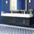 Glasgow 72'' Double Bathroom Vanity with Acrylic Top-85088825