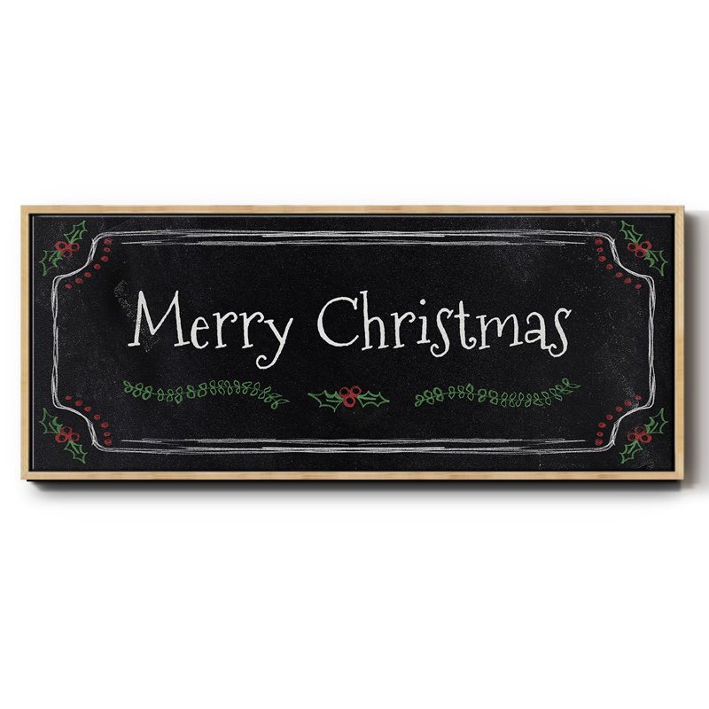 Merry Christmas - Toile encadrée