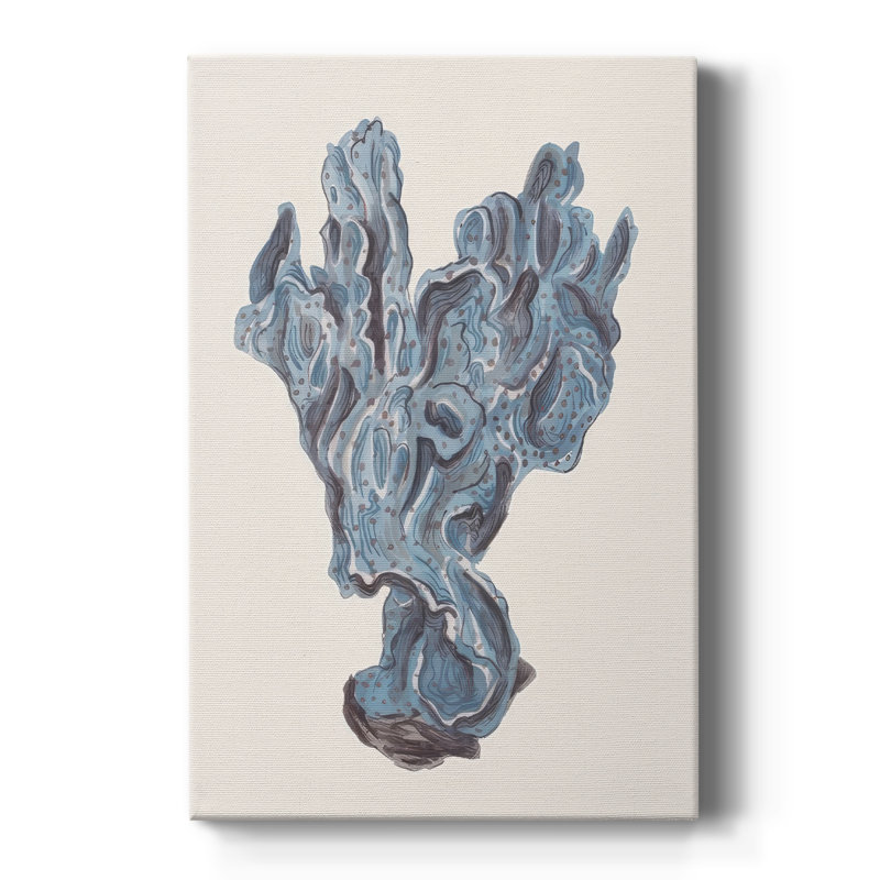 Indigo Reef II - galerie sur mesure, H 48 po x l 32 po