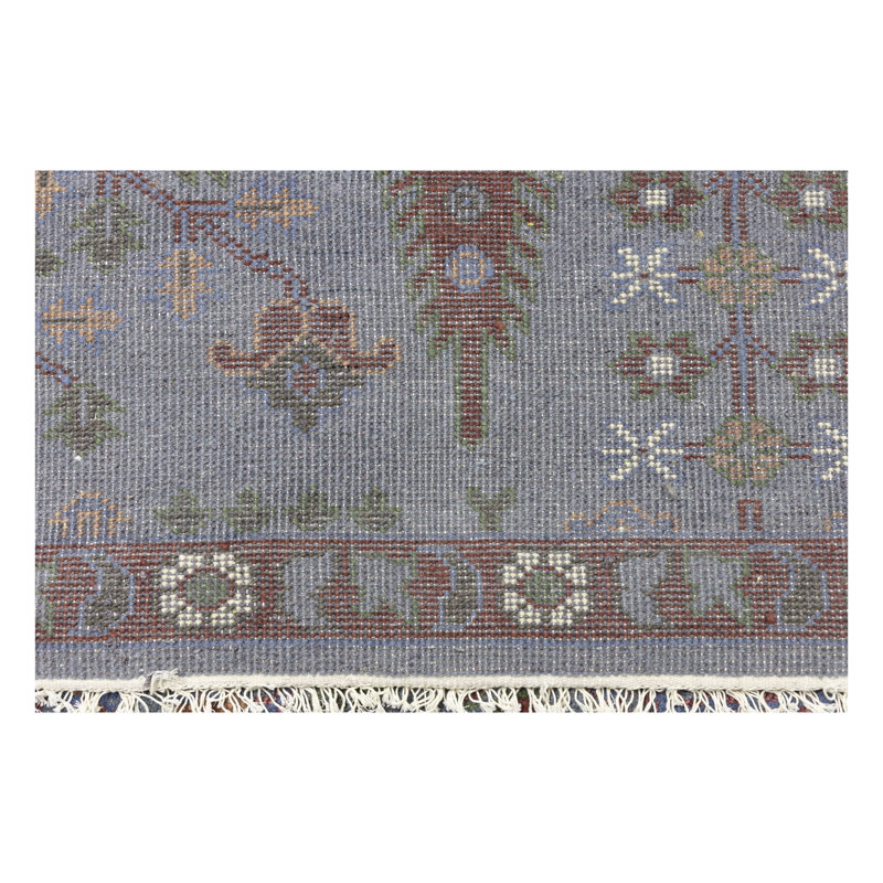 Tapis floral en laine Shirita Performance