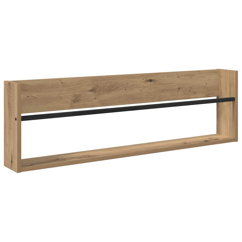 Wood Magazine Rack, Light Brown