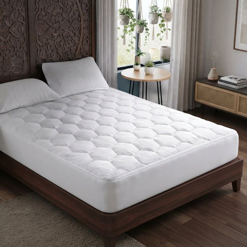 Danwood Waterproof Fitted Mattress Protector Case Pack, Kingsize (5')