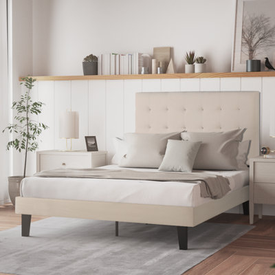 Upholstered Platform Bed