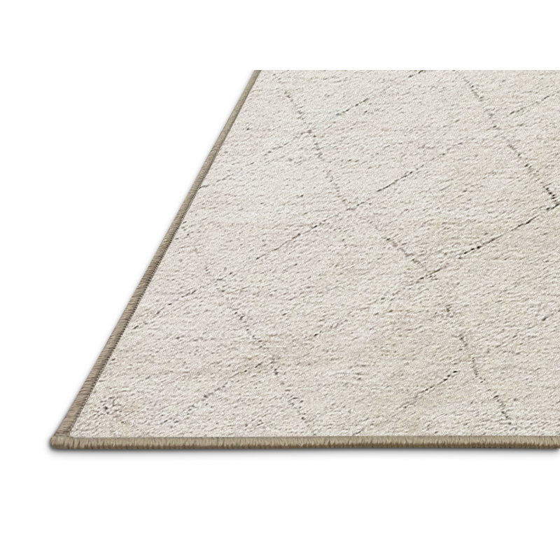Geometric Indoor Rug, Rectangle 5' x 8'