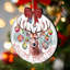 Ornement en bois Welcome Christmas
