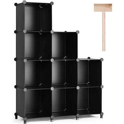 Bibliothèque à cubes en plastique H 50 "x l 37" Chairmont
