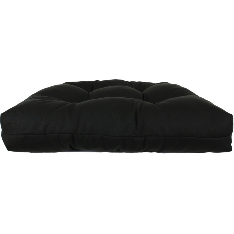 Coussin de siège intérieur / extérieur Patio D, Noir