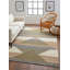 Aquila Geometric Area Rug in Green/Ivory/Gray-1853710332