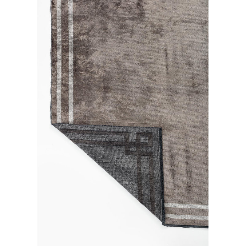 Rapture Area Rug in Gray, Square 9'