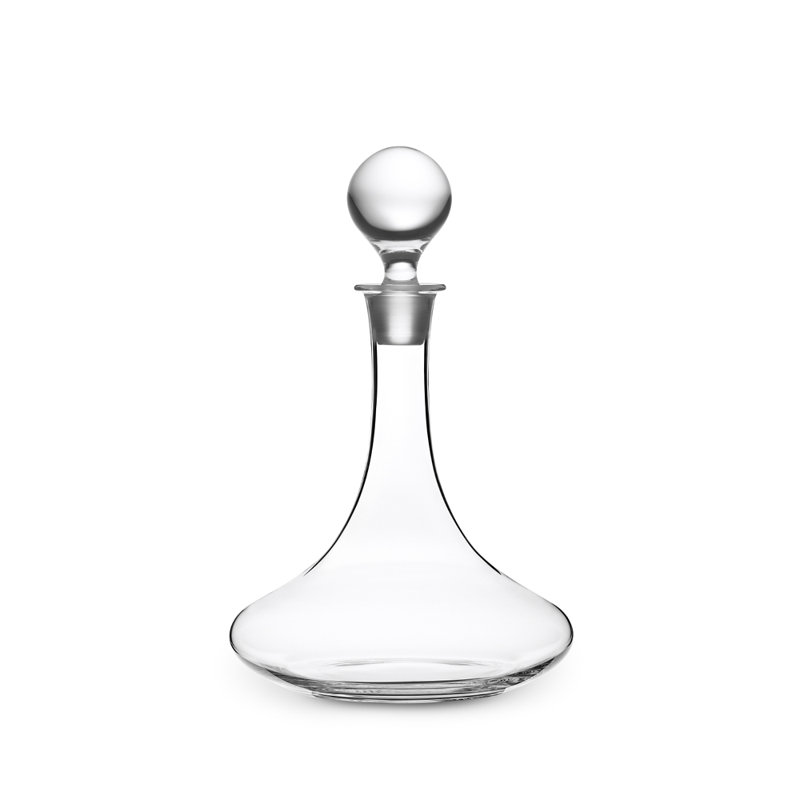 Capitaine 25.4 Oz Hand-Blown Glass Wine Decanter