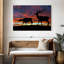 Elk Sunset Silhouette-107696169