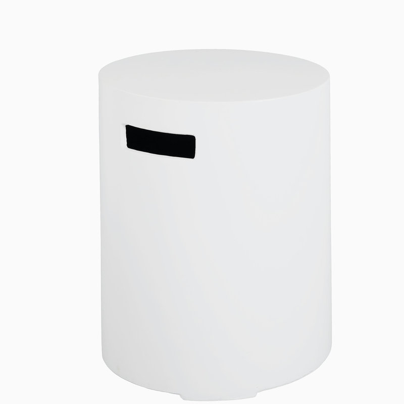 16x20 inch MGO Tank Holder/Side Table, White