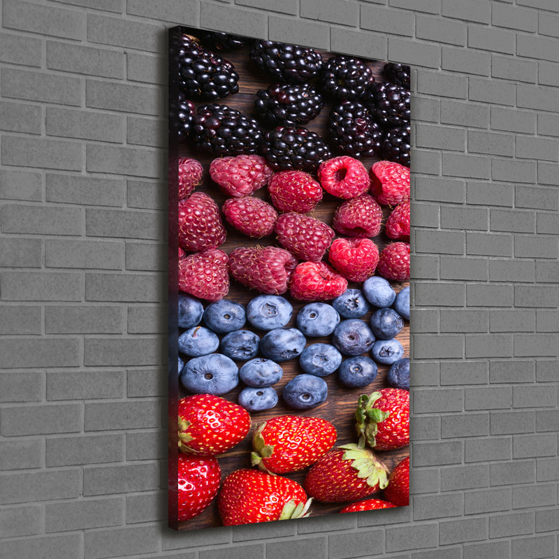 Forest Fruits - Wrapped Canvas Print