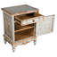 Grande table de chevet en bois de pruche de 30,5 po de hauteur Cova