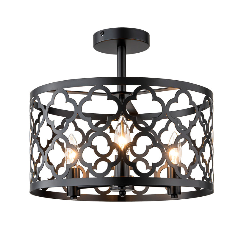 Plafonnier semi-encastré 3 lumières Tarsilia