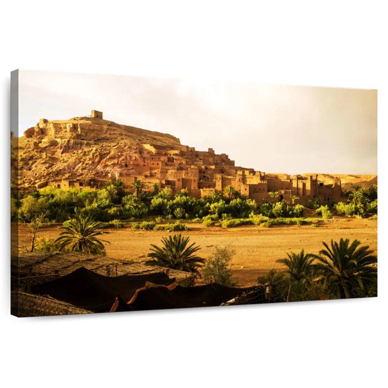 Ville antique marocaine de Nicci, H 34 po x l 51 po