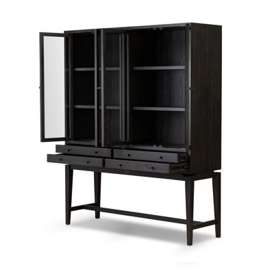Armoire Bergstrom - noir fumé