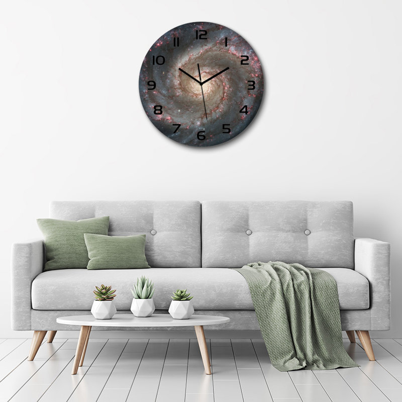 Jodiel Glass Wall Clock