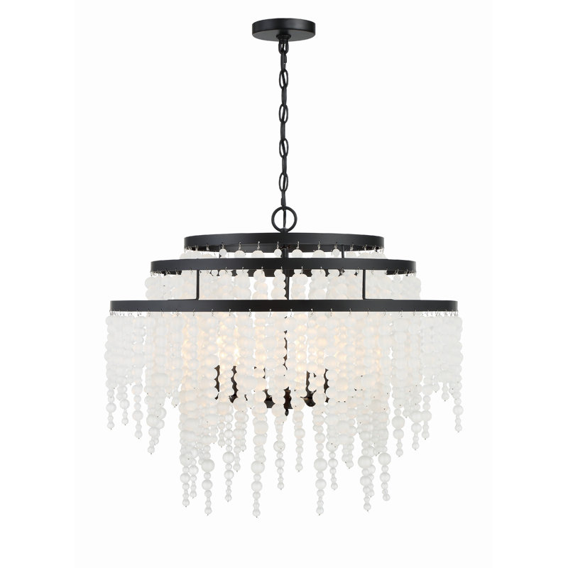 Hannahjo 6 - Light Dimmable Tiered Chandelier