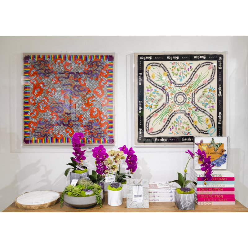 Modern Acrylic Shadowbox with Linen Canvas 3" Depth | UV Grade, 36" x 36"
