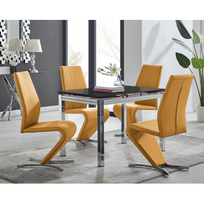 Ensemble de table de salle à manger extensible Tierra Modern