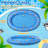 Dog Pool Float, Inflatable Pet Float with Claw-Resistant Nylon Cover