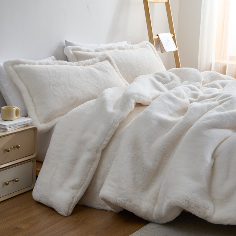 Ice Bear - Coma Inducer® Oversized Comforter Set - Cream White, King