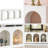 Stylish Arches Side Table,Entryway Table,Stable Console Table