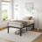 Heavy Duty  Metal Platform Bed Frame With Storage, Box Spring Not Required, Noise Free-1132683733
