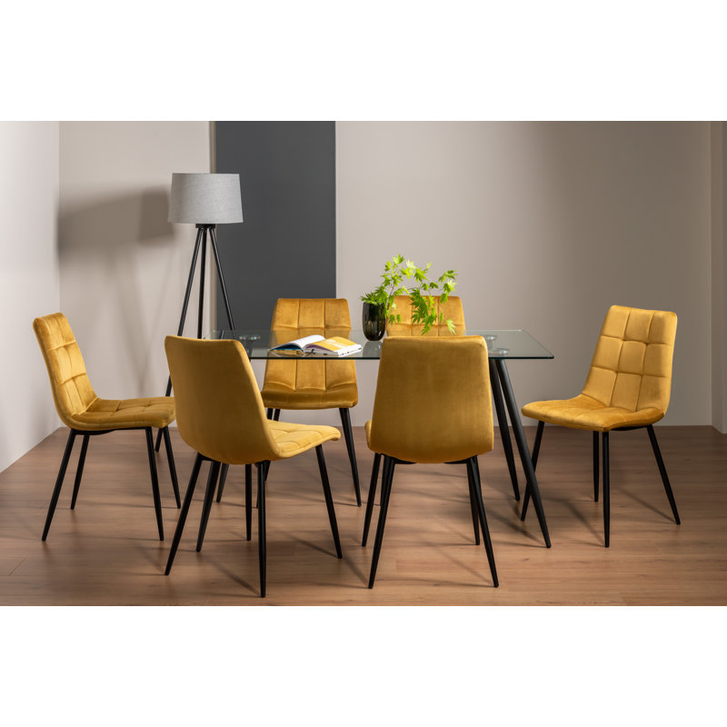 Dining Set, Mustard