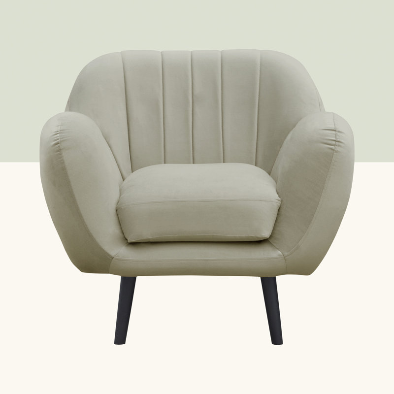Cooper Upholstered Armchair, Beige