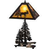 Rustic Lodge Table Lamp