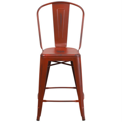 Richart Counter Stool with Metal Frame