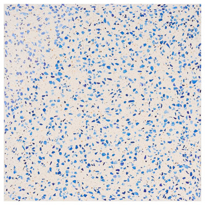 Verre Durham 16,14 po X 16,14 po Carreau de sol et mural en terrazzo poli (3,61 pieds carrés / caisse)