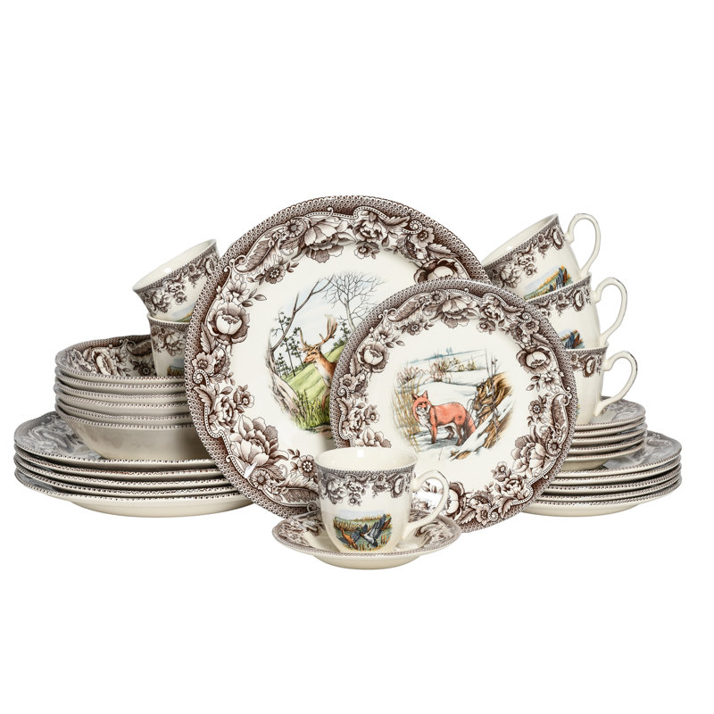 Haydon Grove Piece Dinnerware Set - Service for 6