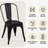Clogh Counter Stool with Metal Frame-852019332
