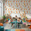 Adhésif mural feuilles de blé amovible Carrots