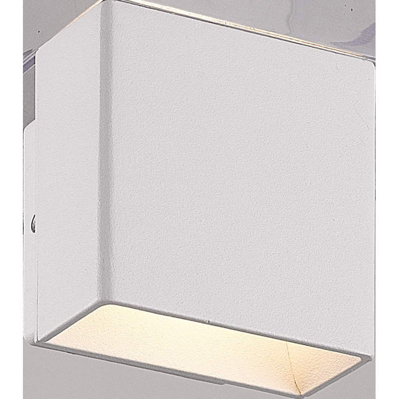 Mosley Integrated LED Outdoor Flush Mount, White