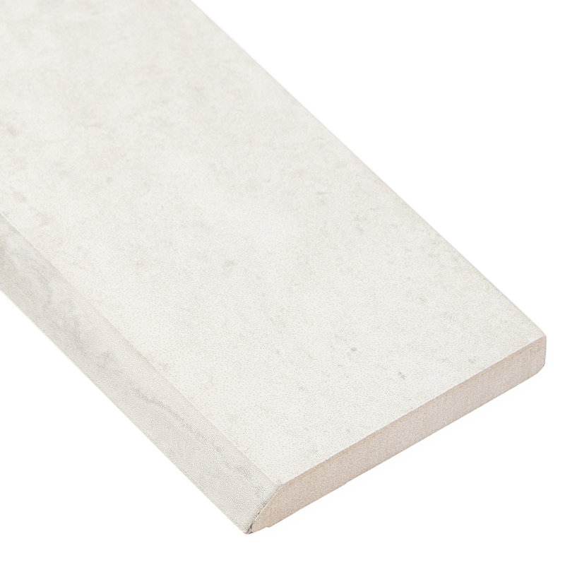 Garniture de tuile bullnose en porcelaine 2,36 po x 23,62 po Essential, Coton