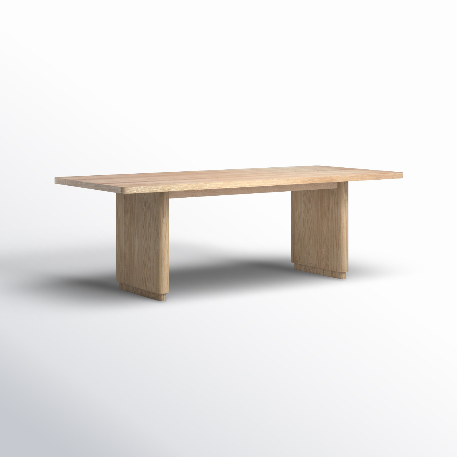 Mille 88" Dining Table, Oak