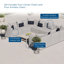 Canapé modulaire rembourré 8 pièces Saybrook-460027811