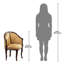 Fauteuil demi-tonneau Terrence